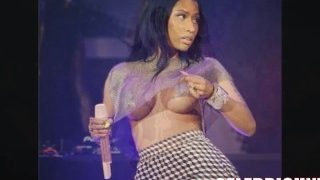Nude Celebrity Nicki Minaj With Cum On Tits Selfie