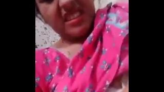 Punjabi girl show her boobs and pussy at Bathroom