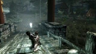 TES5 Skyrim My Own 3D Hentai Build Gameplay Orc Woman Outside Rough Fuck