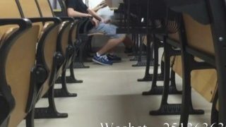 Alabama University Student Jerks off in Auditorium