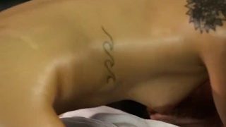 Cute Latina Gets a Massage