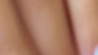 Extreme Close Up. Teen Pussy Play & Creampie