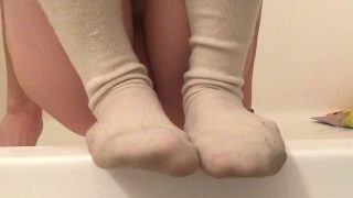 Piss On Dirty, White Socked Feet