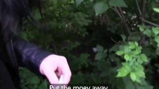 PublicAgent British underwear model gets fucked in the bushes (p1100)