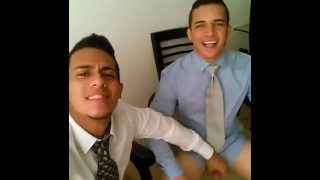 Two hot Brazilian roommates on cam