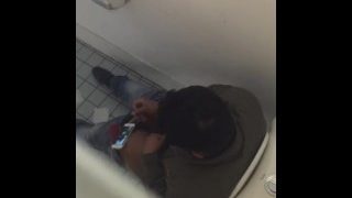 Caught a Middle East person is jerking off in the toilet at School.