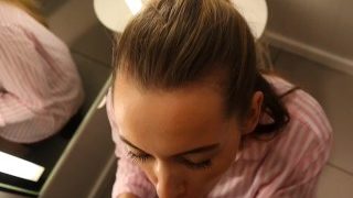 Cute Girl Swallows Cum in the Fitting Room – Queen of Blowjob LuxuryGirl