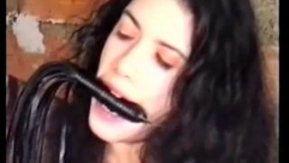 French chick gets hard BDSM
