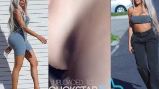 ig famous model Lela Star sex tape in airport parking lot