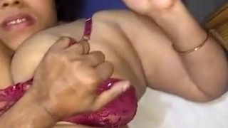Indian chubby big boobs wife hard fucked