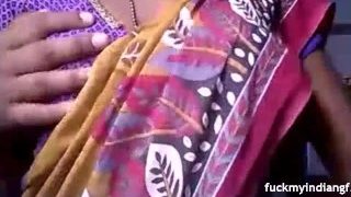 Indian GF Getting Her Boobs Fondled