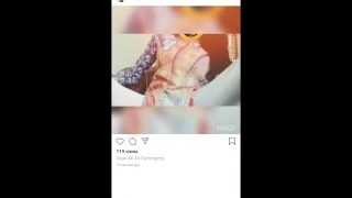 Pakistani TikTok Girl ‘La Hasil’ masturbates and cums on her Instagram