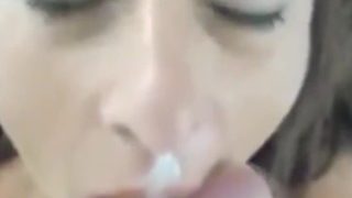 The best cum in mouth I ever had – love this sexy mommy