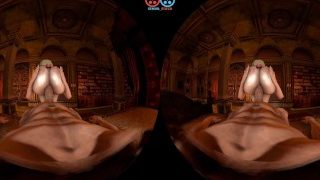 Trishka gets her tits fucked in VR (3D SBS)
