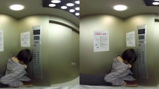 [WPVR-114][VR]Young Wife Сaught In An Elevator Mio Hinata