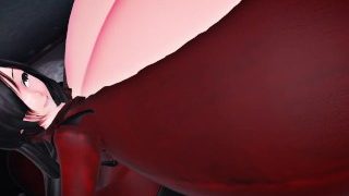 Ada Wong (anime style) breast and butt expansion – By Imbapovi
