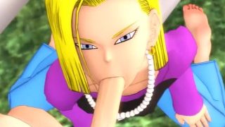 Android 18 Blow Job