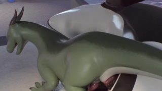 Big orca fucks a dragon