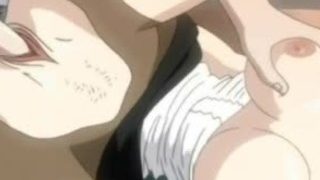 Hentai secretary drilled on the table