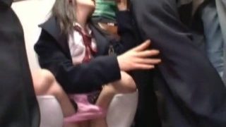 Japanese Blazor School Girl Bus Chikan Fuck