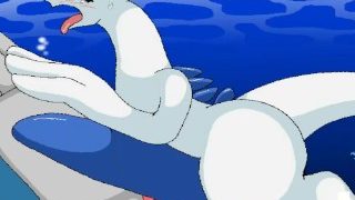 Pokémon Furry Yiff. Lugia Sex Adventure, Flash Game P4: Water Type