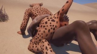 Wild Life – Cumming on the Cheetah’s beautiful fur [Zuri x Sethro]