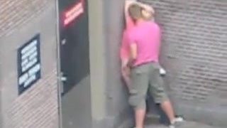 Young drunk blondes caught having sex while public watches