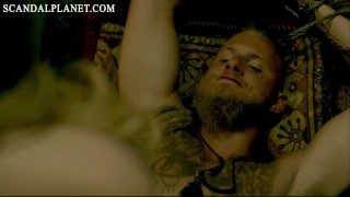 Dagny Backer Johnsen Nude Sex Scene From Vikings on scandalplanet.com