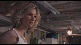 Rosamund Pike gives ruined orgasm handjob to wounded man