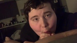 Sub femboy gets load he’s been begging for all week