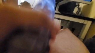 “OH IM GOING TO FUCKING CUM” loud sexy grunting moaning cumshot to cum too.