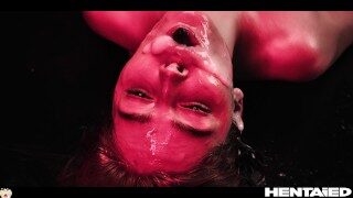 Real Life Hentai – Cumflation – Jia Lissa Deep throat and got inflated with Cum