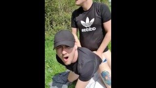 Outdoor fuck video with step brother during quarantine