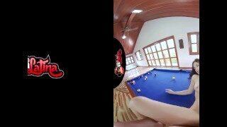 VRLatina – Super Hot Teen Fucks On Pool Table -VR Experience
